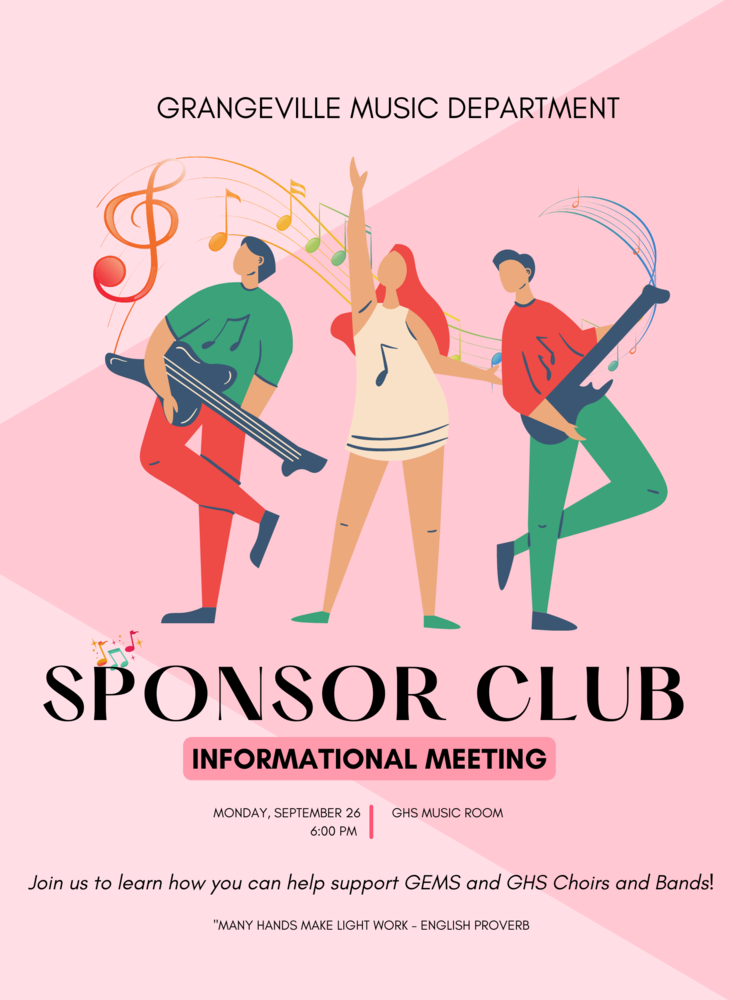 Music Sponsor Club Meeting