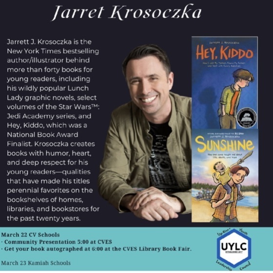 picture of children’s author, Jarret Krosoczka