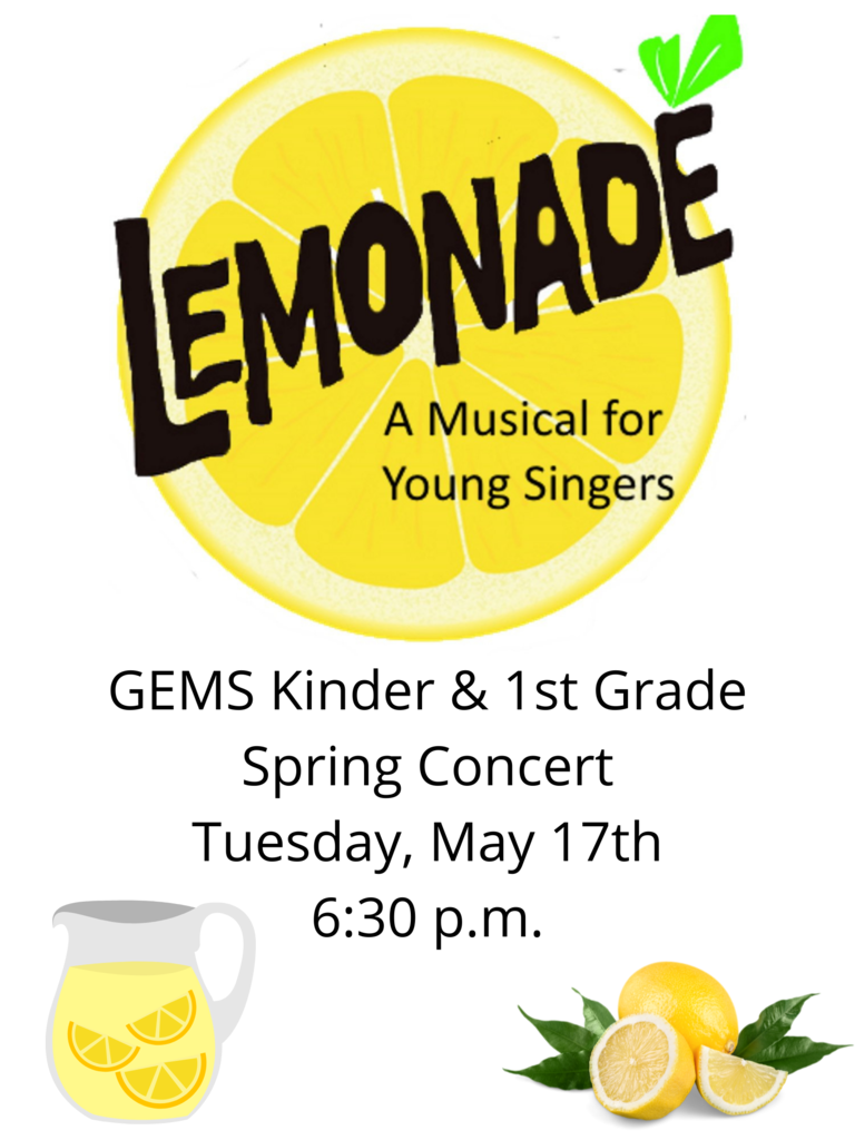 Lemonade concert flyer
