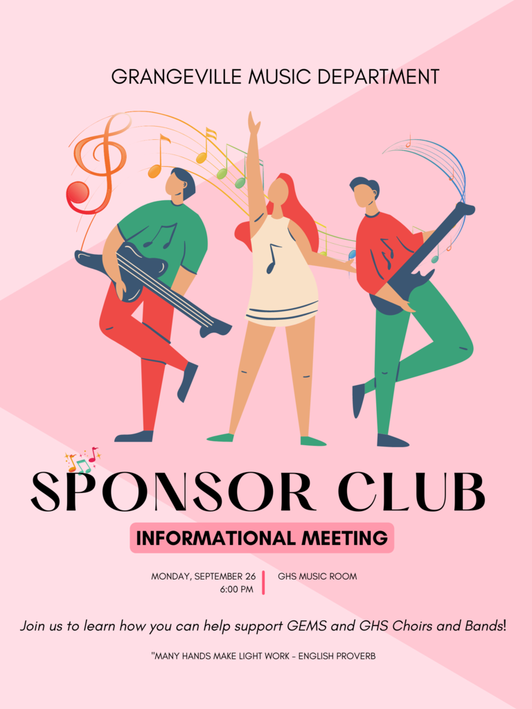 Music Sponsor Club Flyer