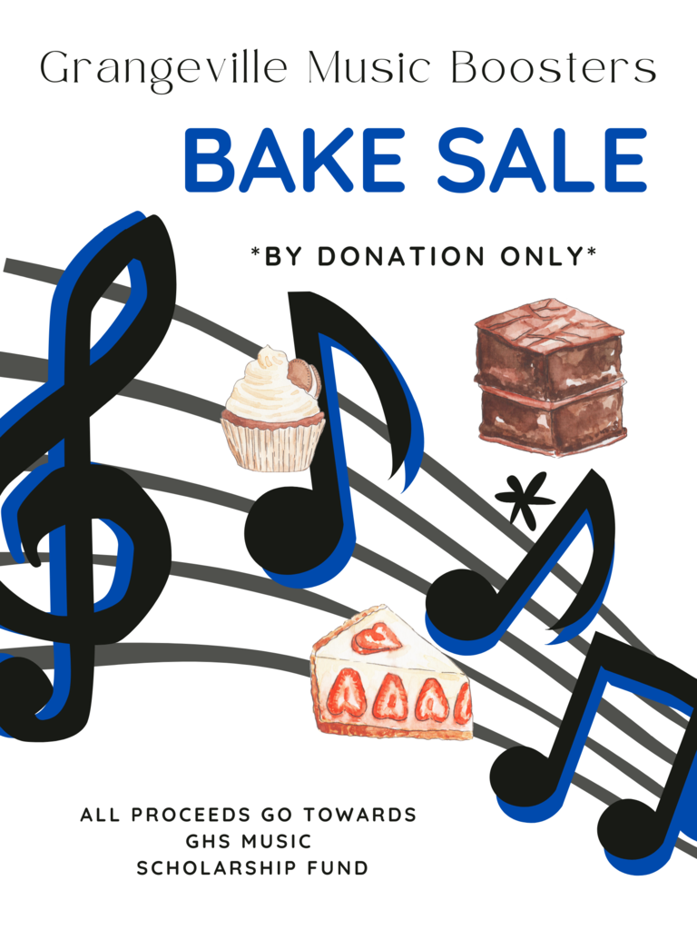 Bake Sale flyer